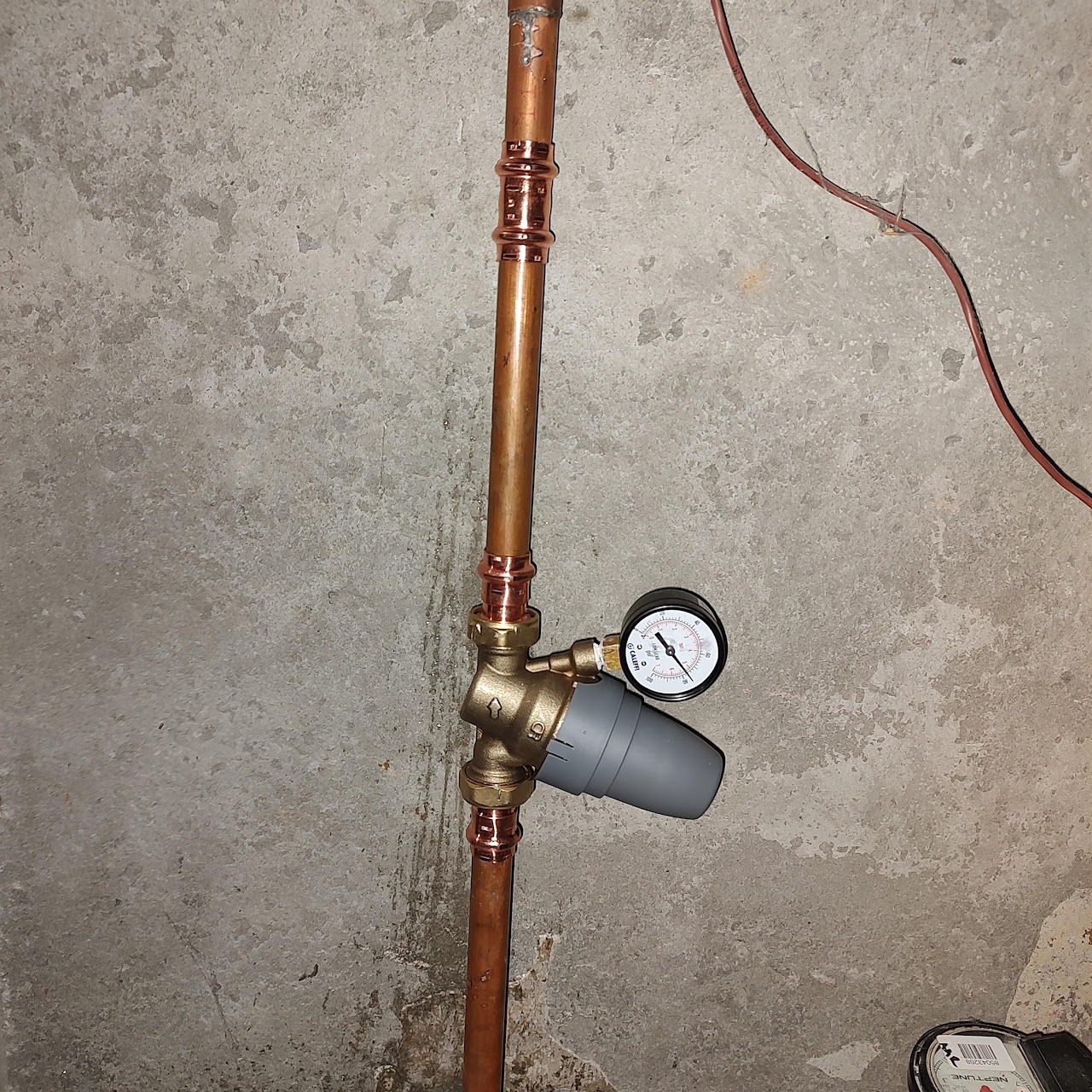 Pressure regulating valve installation for maintaining consistent water pressure and protecting plumbing systems